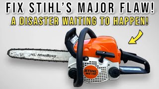 Stihl MS 170 amp 180 Chainsaw Essential Modification Easy DIY Tutorial [upl. by Meela]