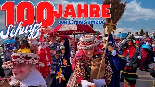 Jubiläumsumzug 100 Jahre Schwyzer Nüssler  Fasnacht in Schwyz [upl. by Arola120]