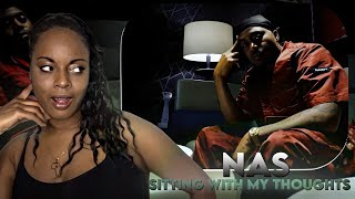 Nas  Sitting With My Thoughts Official Video Reaction 🔥 nas [upl. by Maressa326]