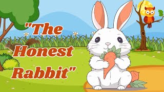 Moral story Honest Rabbit story for kids [upl. by Eldin]