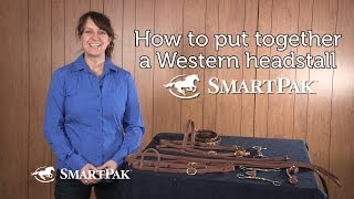 How to put together a Western headstall [upl. by Albrecht]