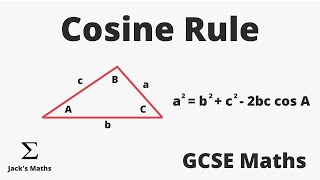 Cosine Rule  GCSE Maths [upl. by Llenwahs]