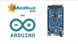 Arduino Modbus RTU Slave Simple Example How to try modbus algorithm with arduino [upl. by Naihr]