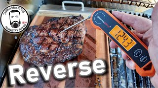 🔵 Nailing It Reverse Sear on Gas Grills 🥩  Teach a Man to Fish [upl. by Eidoow711]