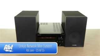 Onkyo Mini HiFi System CSN755 Overview [upl. by Barayon]