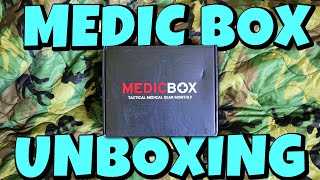 MEDIC BOX PRO 1 Unboxing  Tactical Medical Gear Monthly Subscription [upl. by Chas878]