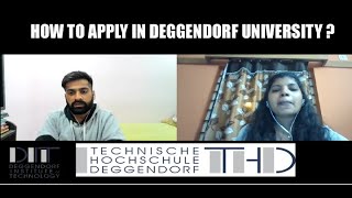 How To Apply In DEGGENDORF INSTITUTE OF TECHNOLOGY DIT German University [upl. by Hadeis]