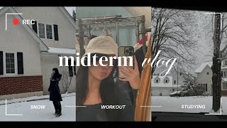 Midterm Vlog 📖 [upl. by Yellhsa]