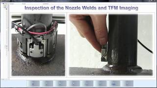 ISONIC 3510 2010 2009 PAUT  EquPAS  TFM  Nozzle Welds out of the same scanning [upl. by Delacourt]