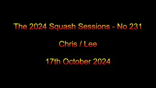 The 2024 Squash Sessions  No 231 Four Corners On The Clock [upl. by Aymahs]