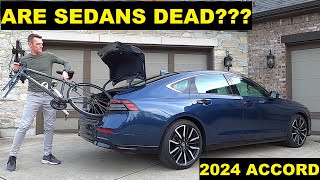 Heres Why Youd Still Choose a Sedan Over a SUV  2024 Honda Accord Hybrid Review [upl. by Dyana442]