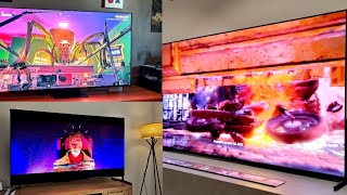 Sony A95L QDOLED TV Beats LG G4 amp Samsung S95D in TV Shootout Sony XR90 Bravia 9 wins Best LED TVs [upl. by Ennylcaj]