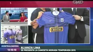 Central CMD Alianza Lima presentó camiseta morada para mes de octubre [upl. by Nerval]