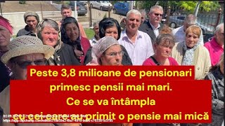 Peste 38 milioane de pensionari primesc pensii mai mari [upl. by Nnayrb]