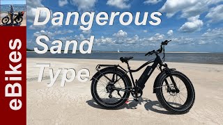 Riding Bike On Beach  Type of Sand Matters [upl. by Yerac]