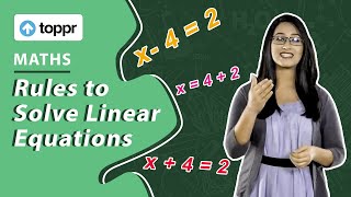 Rules to solve linear equations  Linear equation of one variable  Class 8 Maths CBSENCERT [upl. by Ehling]