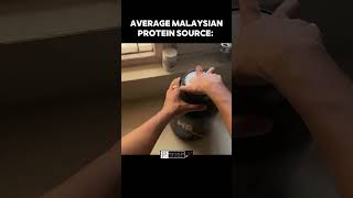 Average Malaysian Protein Source malaysian malaysianfood supplements malaysia [upl. by Kerred407]