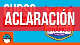 ACLARACIONES Anuncio Curso de Diseño Gráfico GRATIS [upl. by Bensen]