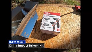 Hyper Tough 12V ImpactDrill Combo Kit Review amazingfacts walmart amazon diy craft tools [upl. by Echo]