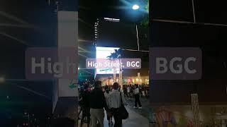 hightstreet bgc bgc highstreet streetlife [upl. by Essenaj]