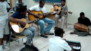 Almarai Sri Lankan Friends at Paduru Partiya singing Siriya Me Sara [upl. by Zelle]