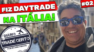 Daytrade Na Itália 😱 Como Foi Operar e Viajar Ao Mesmo Tempo AURE3 TGMA3  DIÁRIO TRADE CERTO 2 [upl. by Ardnalahs]