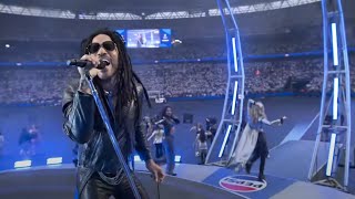 Lenny Kravitz Performs at the 2024 UEFA Champions League Final 2024 Kick Off Show by Pepsi [upl. by Latsyrcal]