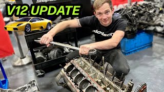 Murcielago V12  Broken RS6  Workshop Update No27 [upl. by Wiese]