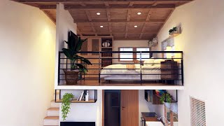 4 x 6 Meter House with Loft  258 Sqft [upl. by Nallek]