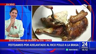 Disfruta el Día del Pollo a la Brasa en familia este domingo 21 de julio [upl. by Cilka]