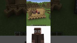 Hole filler mod villager review minecraft shorts meme [upl. by Nerrak]