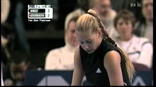 Martina Hingis vs Anna Kournikova  WTA Championships 2000 [upl. by Admana]