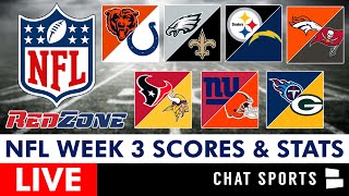 NFL Week 3 RedZone Live Streaming Scoreboard Highlights Scores Stats News amp Analysis [upl. by Kenn560]