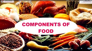 Components of Food class 6th science [upl. by Nimref]