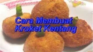 Cara Membuat Kroket KentangResep [upl. by Eidak359]