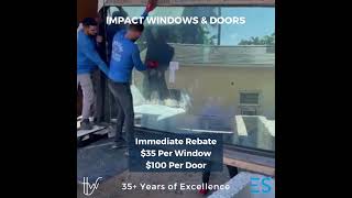 100 Off Doors amp 35 Off Windows Hurricane Windows Miami [upl. by Carthy]