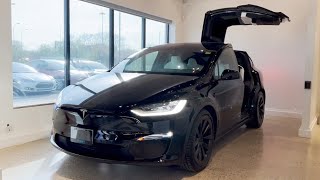 2022 Tesla Model X Long Range AWD Black Metallic 670HP  InDepth Video Walk Around [upl. by Deloris]