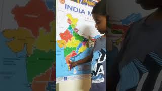 🇮🇳🇮🇳Pointing States in India Map🇮🇳🇮🇳3yearsold proudtobeindian youtube youtubeshorts trending [upl. by Inar]