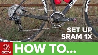 How To Set Up SRAM 1x Road Groupsets [upl. by Sneed]