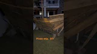 I Built a DIY Pirate Ship for Halloween [upl. by Corry496]