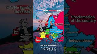 Reason of the National Days In Europe [upl. by Mars]