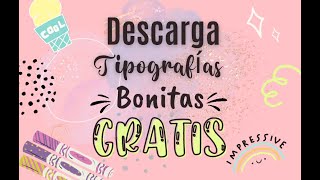 Cómo descargar FUENTES bonitas para tus diseños en CANVA totalmente GRATIS el MEJOR tutorial [upl. by Desiri]