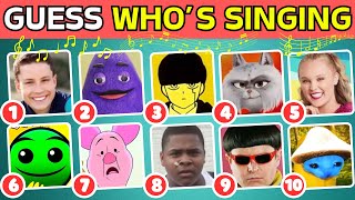 🎵 Guess The Meme Song 🎵🔥  Bryton Myler Grimace Shake Fire In The Hole [upl. by Jerrilyn510]