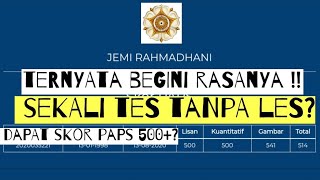 Teknis PAPs UGM ONLINE  Tips Agar Memperolah Skor 500   Sharing Pengalaman [upl. by Alyacim6]