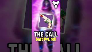 The Call PvE God Roll to absolutely grind for thefinalshape destiny2 geekermon [upl. by Amhser]