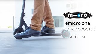 emicro one Electric Scooter Motion Control [upl. by Socem]