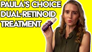 Paulas Choice Skincare Clinical PRO Retinaldehyde DualRetinoid Treatment Review How to Use Dupes [upl. by Urita66]