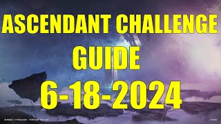 Destiny 2  Ascendant Challenge Guide and Location 6182024 [upl. by Ylrebmik]