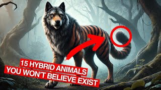 15 Hybrid Animals You Wont Believe Exist [upl. by Aleacem]