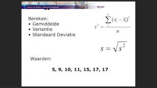 Uitleg standaard deviatie variantie gemiddelde berekenen van een populatie [upl. by Ecirp]